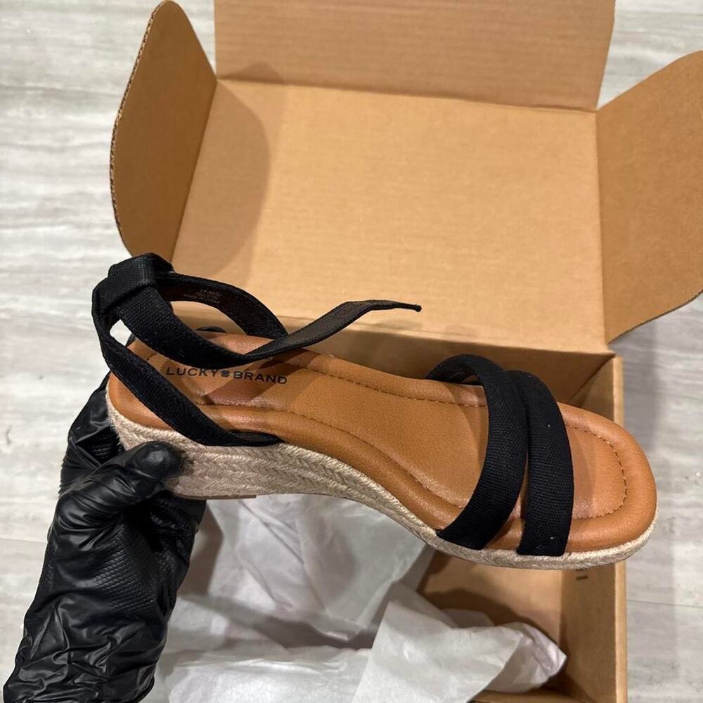 Lucky brand mindea espadrille wedge